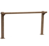 Valla de acero corten alpina